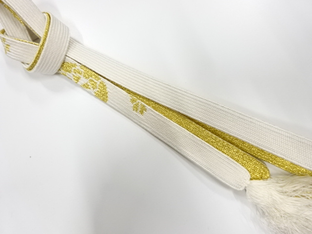 正絹　手組帯締め